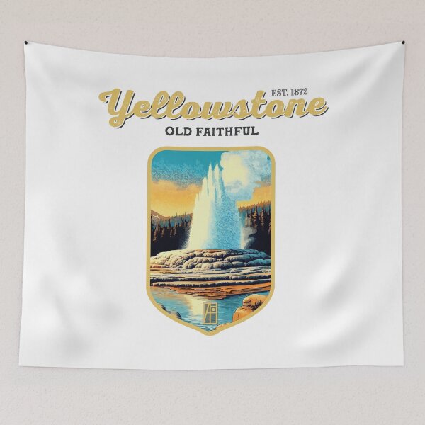 Item preview,  USA - NATIONAL PARK - YELLOWSTONE Old Faithful - 2 designed and sold by ArtProjectShop.