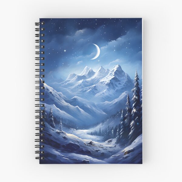 Item preview, Winter Landscape of the Heights and Peaks designed and sold by Shirtastically.