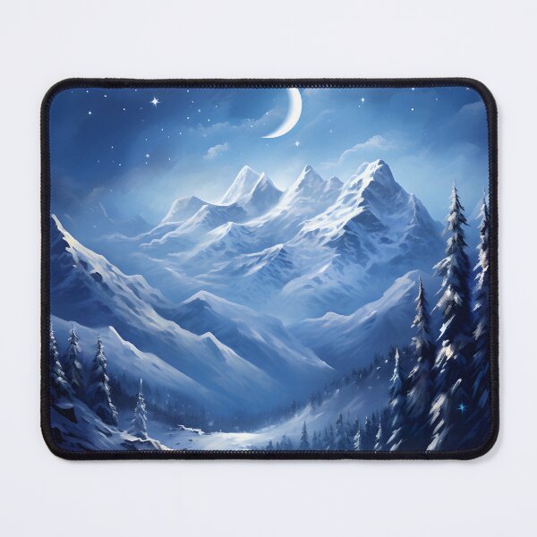 Item preview, Winter Landscape of the Heights and Peaks designed and sold by Shirtastically.
