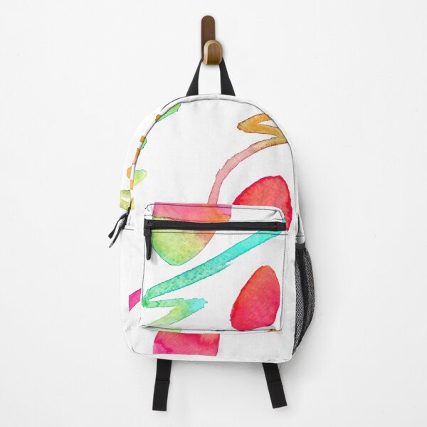 Item preview, Vertical curved lines,watercolor designed and sold by Serkan ileri.