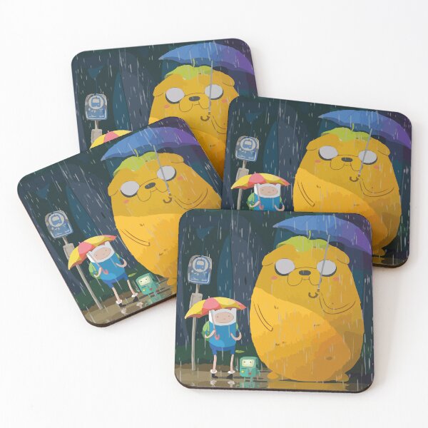 Item preview, Adventure Time Tororo, Jake Totoro, finn, bmo, animation designed and sold by Maria-sticker111.