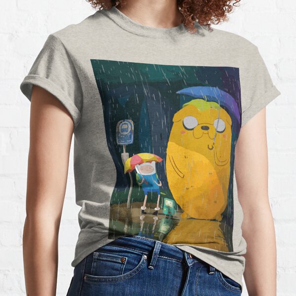 Item preview, Adventure Time Tororo, Jake Totoro, finn, bmo, animation designed and sold by Maria-sticker111.