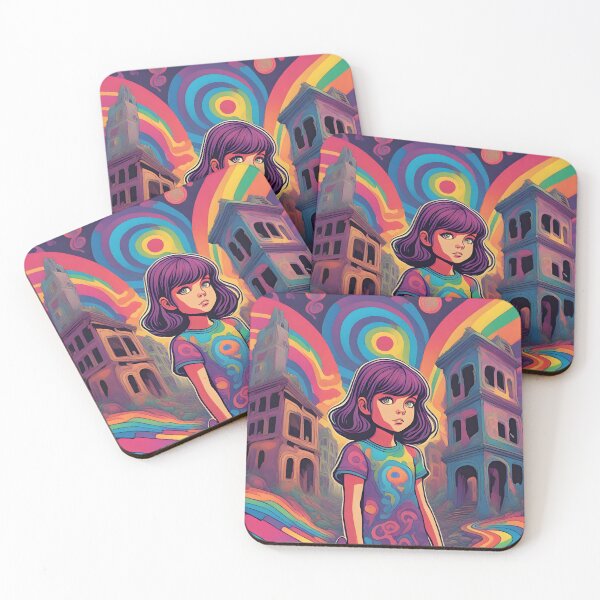 Item preview, A teenage girl in front of empty buildings designed and sold by Sopilka.