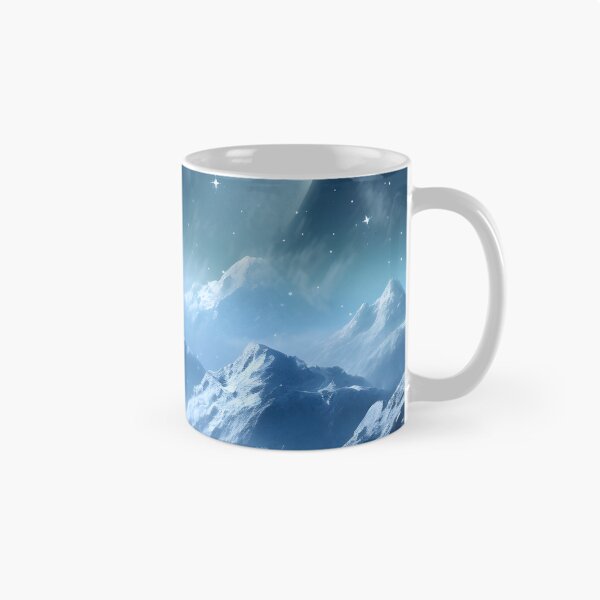 Item preview, Winter Hiking in the Mountains designed and sold by Shirtastically.