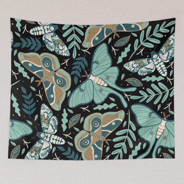 Item preview, Beautiful Moths graphic designed and sold by WilliamSRamsey.