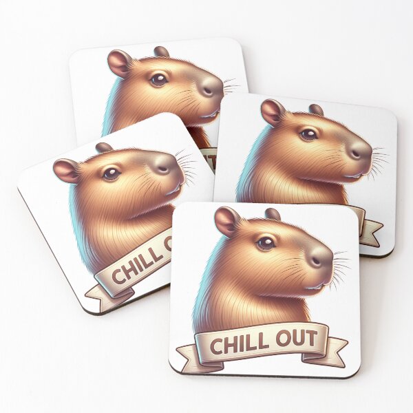 Item preview, The Capybara is the Most Chill of the Rodents! designed and sold by joystreethouse.