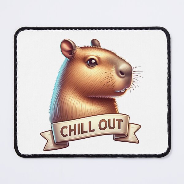 Item preview, The Capybara is the Most Chill of the Rodents! designed and sold by joystreethouse.