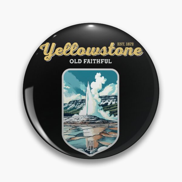 Item preview, USA - NATIONAL PARK - YELLOWSTONE Old Faithful - 3 designed and sold by ArtProjectShop.