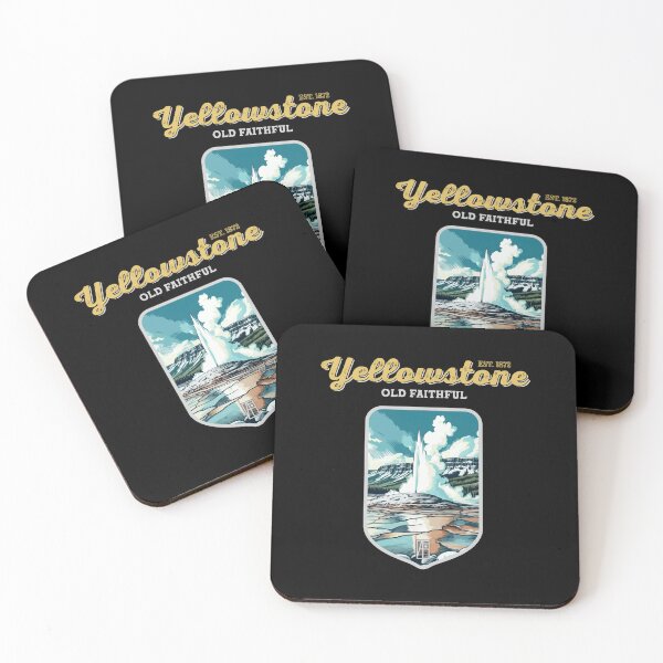 Item preview, USA - NATIONAL PARK - YELLOWSTONE Old Faithful - 3 designed and sold by ArtProjectShop.