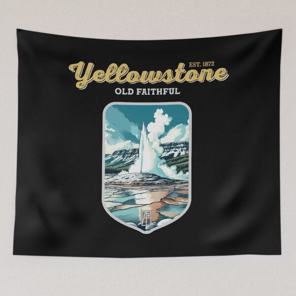 Item preview, USA - NATIONAL PARK - YELLOWSTONE Old Faithful - 3 designed and sold by ArtProjectShop.