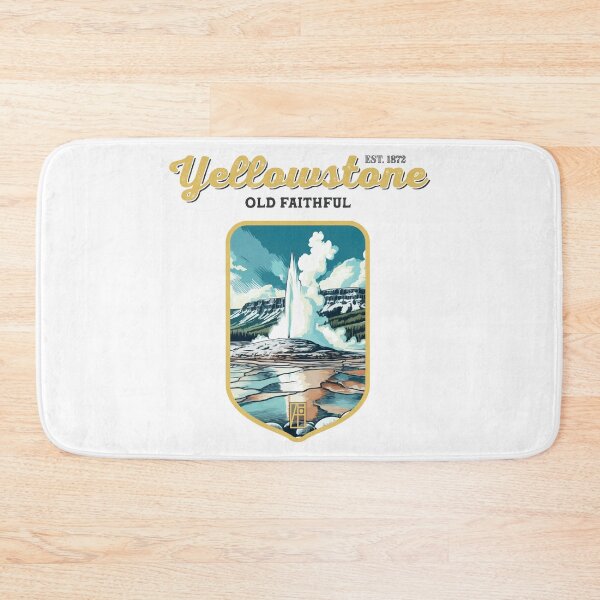 Item preview, USA - NATIONAL PARK - YELLOWSTONE Old Faithful - 4 designed and sold by ArtProjectShop.
