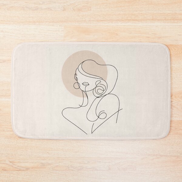 Item preview, One line woman drawing designed and sold by MusesWhispers.