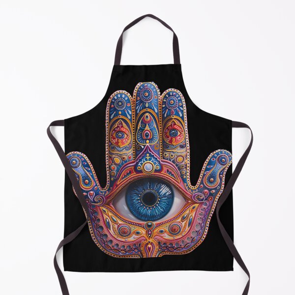 Item preview, Trippy Ornate Hamsa Hand designed and sold by Yogimeister.