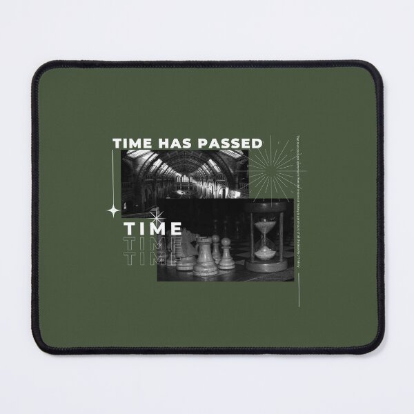 Item preview, TIME HAS PASSED | Chess Illustration | Green Background designed and sold by RM-Journey.
