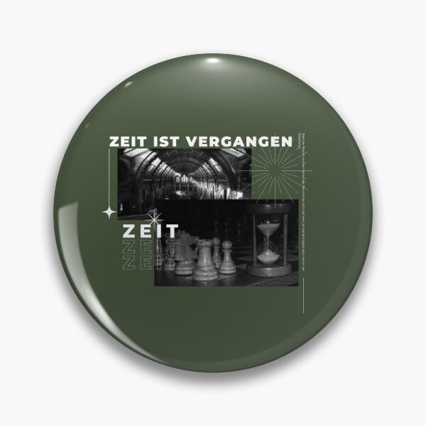 Item preview, DIE ZEIT IST VERGANGEN | Chess Illustration | Green Background designed and sold by RM-Journey.