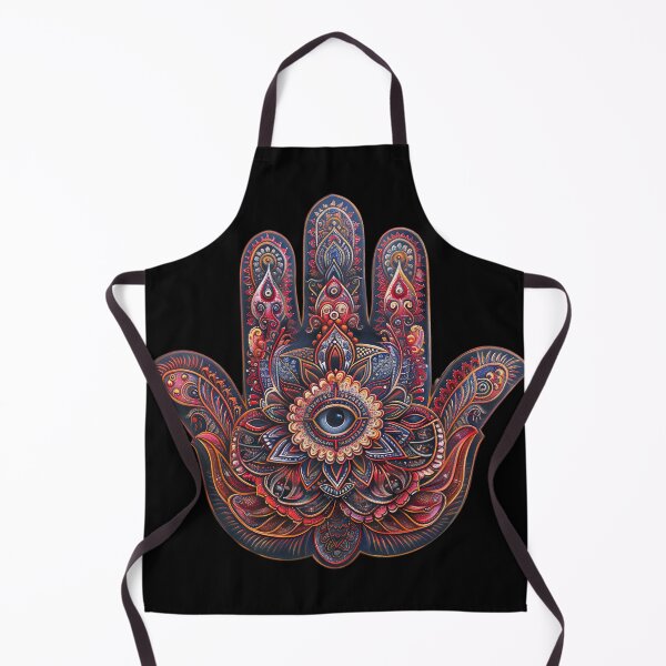 Item preview, Trippy Ornate Hamsa Hand designed and sold by Yogimeister.