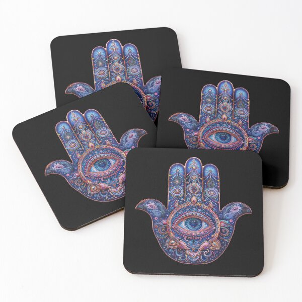 Item preview, Trippy Ornate Hamsa Hand designed and sold by Yogimeister.
