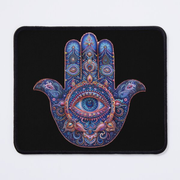 Artikelvorschau, Trippy Ornate Hamsa Hand entworfen und verkauft von Yogimeister.