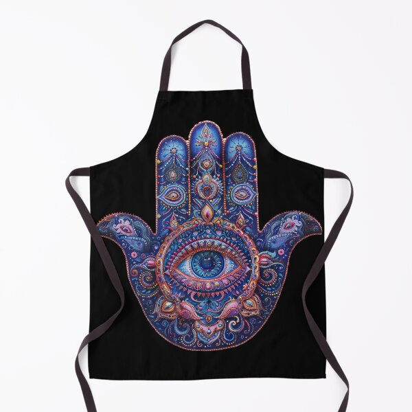 Item preview, Trippy Ornate Hamsa Hand designed and sold by Yogimeister.