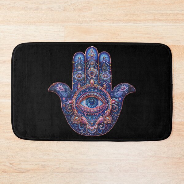 Item preview, Trippy Ornate Hamsa Hand designed and sold by Yogimeister.