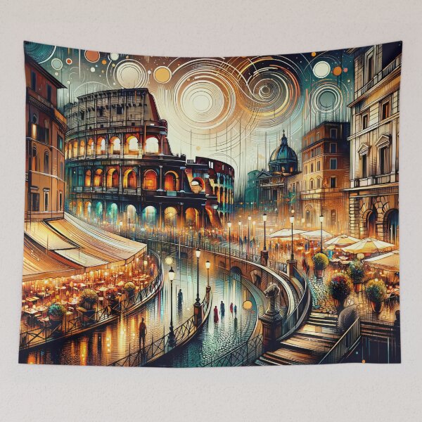 Item preview, Rome's Eternal Twilight: Swirling Through History and Stars designed and sold by leyfinder.