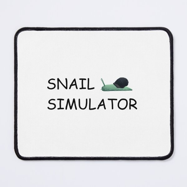 Item preview, Snail Simulator Logo w/Snail designed and sold by SmallSolarSloth.