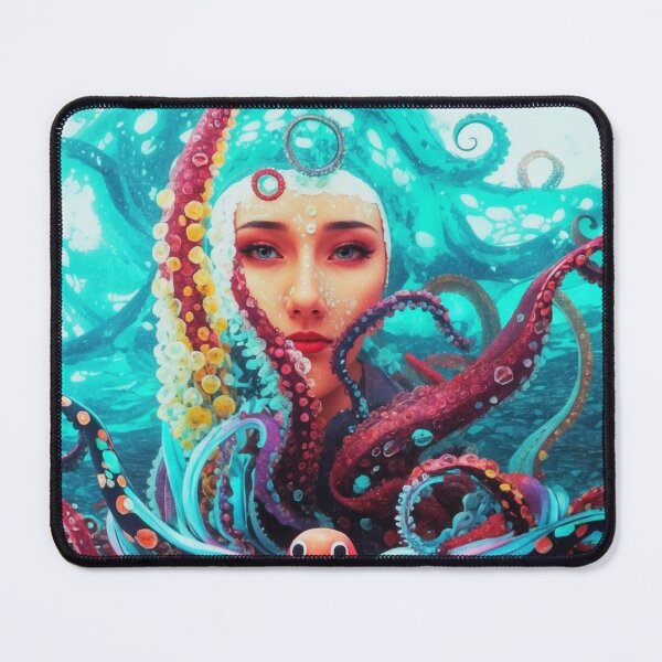 Item preview, Telepathic Tentacle Team - Stage 3 designed and sold by sumr8-design.