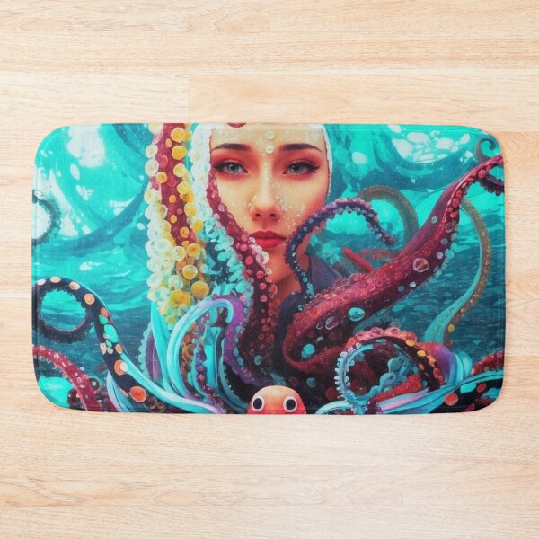 Item preview, Telepathic Tentacle Team - Stage 3 designed and sold by sumr8-design.