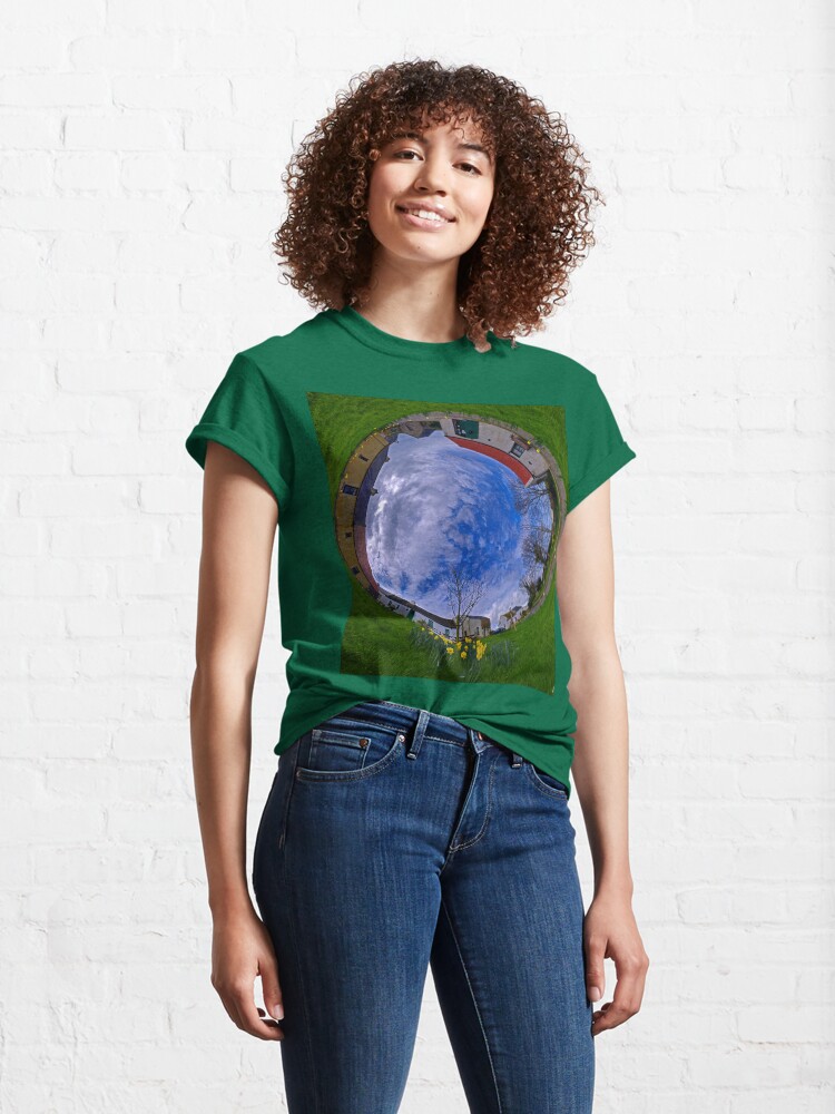 Alternate view of Hanna's Close, County Down (Sky In) Classic T-Shirt