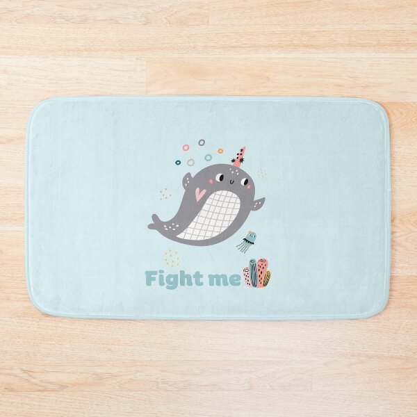 Item preview, Fight me narwhal  designed and sold by NurzZz73.