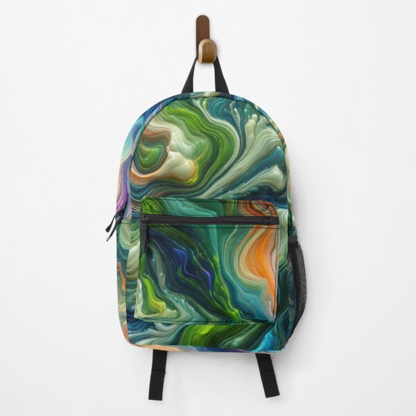 Item preview, WAVES AND RIPPLES OF ABSTRACT COLOUR designed and sold by lovingtouch.