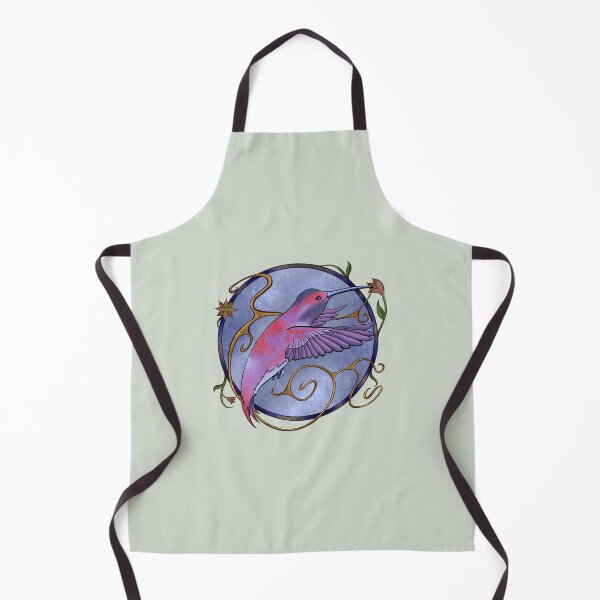 Item preview, Art Nouveau Hummingbird designed and sold by GStouderArt.
