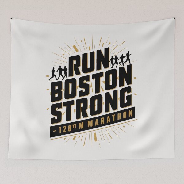 Item preview,  Marathon Monday Run Boston Strong - 128th Marathon designed and sold by HOMEDESIGNPRINT.