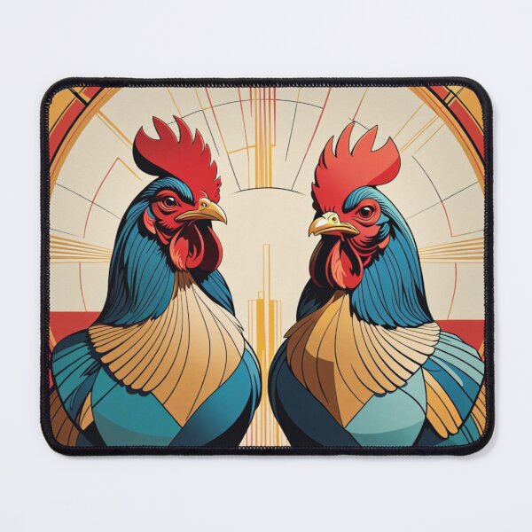 Item preview, Roosters designed and sold by Geek Girl Ohio.