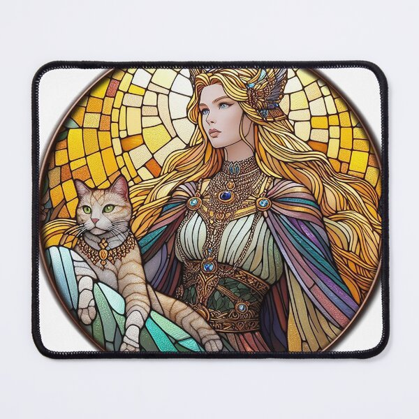 Item preview, Stainglass Freja designed and sold by Foxlindesigns.