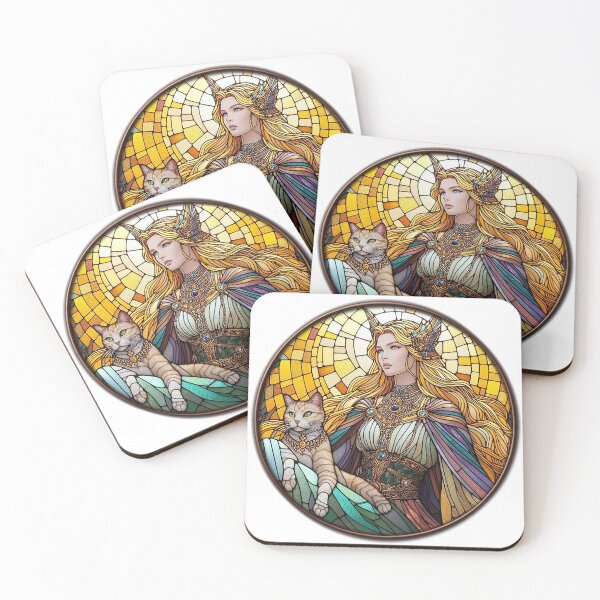 Item preview, Stainglass Freja designed and sold by Foxlindesigns.