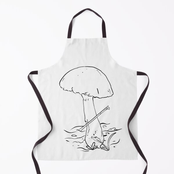 Item preview, Mushrooms of the Mid-West: (Line Art Only) Yellow Stainer Mushroom designed and sold by Cherie Brunetti.