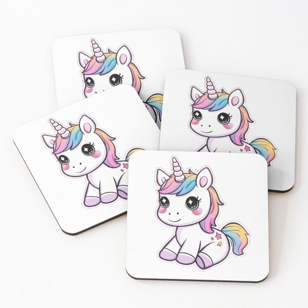 Item preview, Kawaii Chibi Unicorn  designed and sold by KawaiiArtStyle.