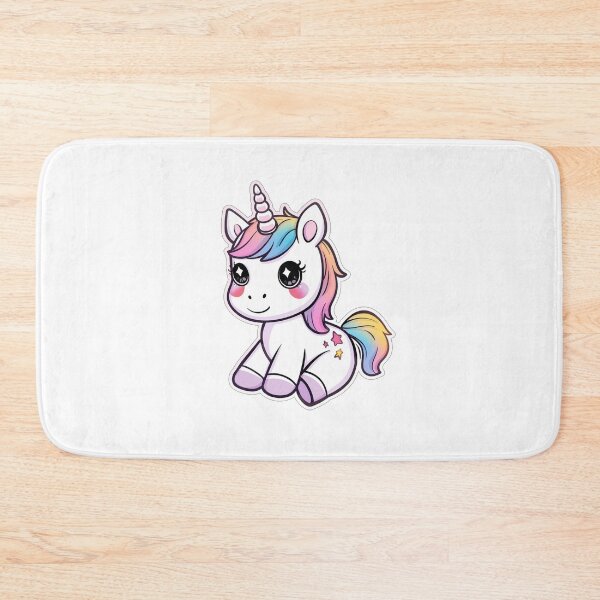 Item preview, Kawaii Chibi Unicorn  designed and sold by KawaiiArtStyle.