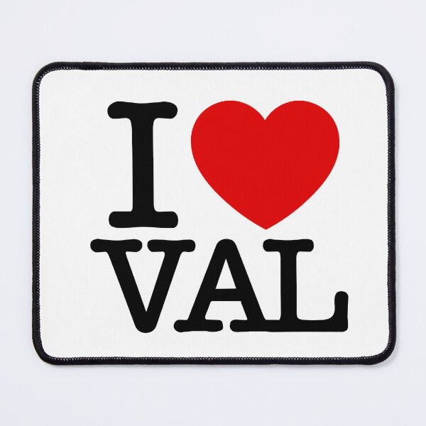 Item preview, I LOVE VAL / I ♥ VAL  designed and sold by hottest-tees.