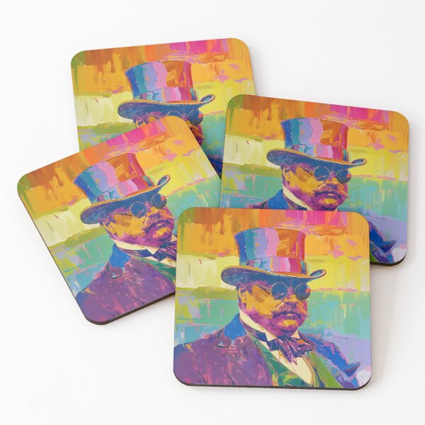 Item preview, Theodore Teddy Roosevelt Gay Pride designed and sold by spiritedmuse.