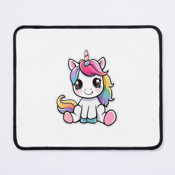 Item preview, Kawaii Chibi Rainbow Baby Unicorn  designed and sold by KawaiiArtStyle.