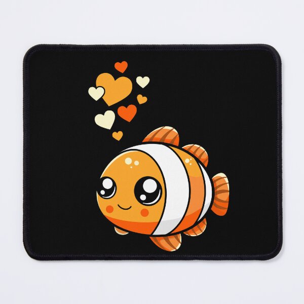 Item preview, Cute Clownfish With Hearts designed and sold by eternallygifted.