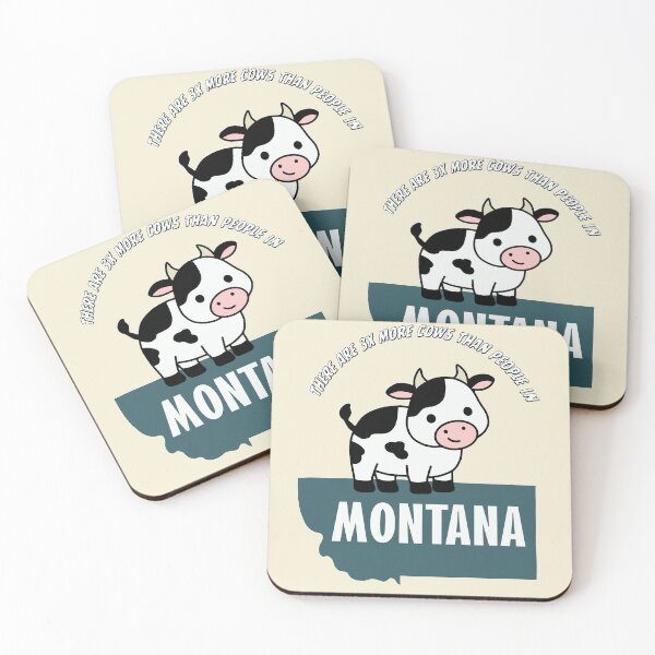 Item preview, Cows in Montana designed and sold by TrinketTeez.