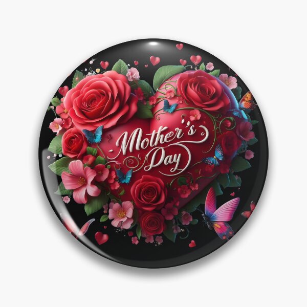 Item preview, Mother's Day 2024: 3D Red Rose Heart designed and sold by sofia1971.