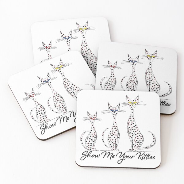 Item preview, Show Me Your Kitties, White designed and sold by SplendidThings.