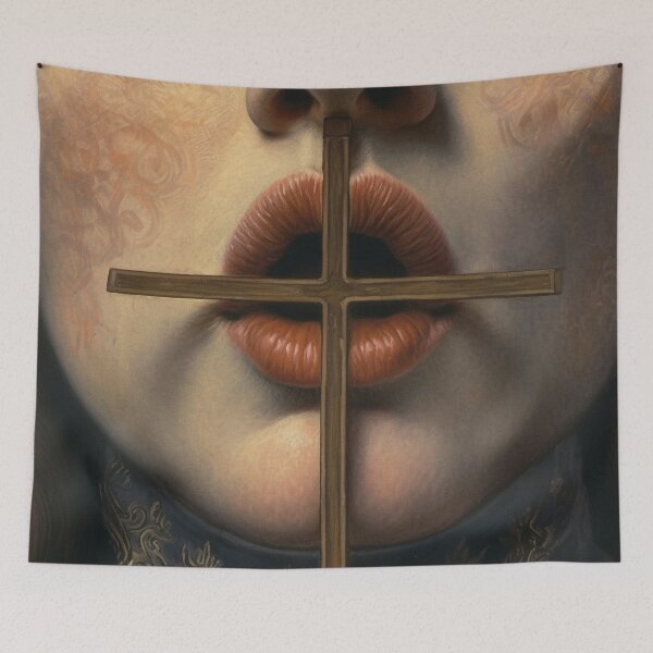 Item preview, Cross kiss designed and sold by hhh-art.