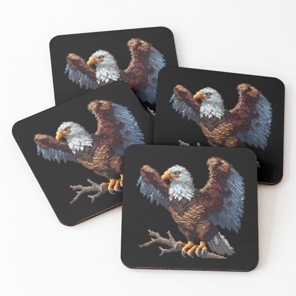 Item preview, Pixelated Eagle Artistry designed and sold by CUTEDOGGIEZ.