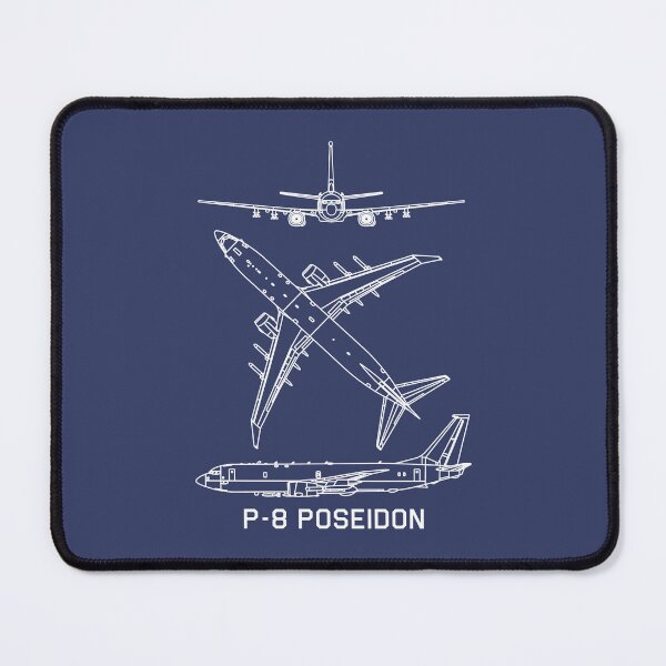 Item preview, P-8 Poseidon Maritime Patrol Aircraft Blueprint Diagrams designed and sold by MilitaryMart.
