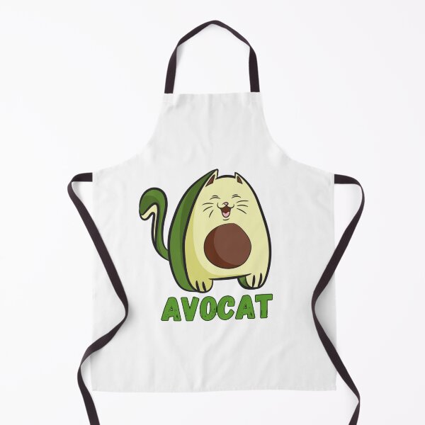 Item preview, Avocat, Funny Avocado and Cat, designed and sold by Kondi-Art.